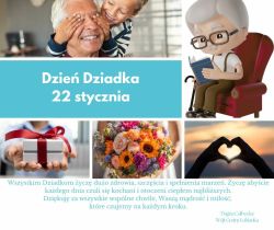 Wszystkim Dziadkom życzę dużo zdrowia, szczęścia i spełnienia marzeń. Życzę abyście każdego dnia czuli się kochani i...