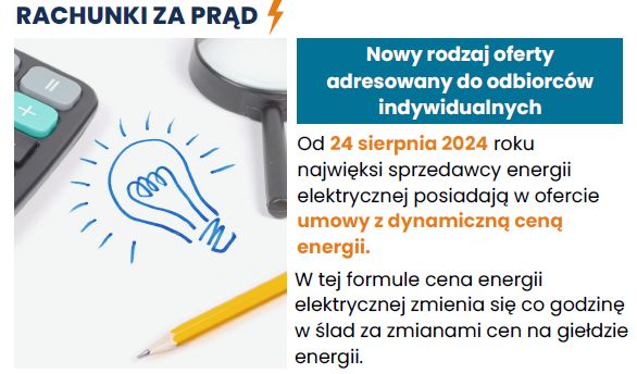 Rachunki za energię elektryczną: od 24 sierpnia gospodarstwa domowe mogą zawierać umowy z dynamiczną ceną energii. Co powinien wiedzieć odbiorca, zanim zdecyduje się na taką ofertę?